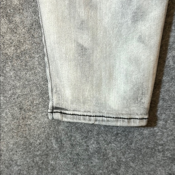 William Rast Gray Perfect Skinny Jeans Stretch Fabric 5 Pocket Women’s 32 - Picture 12 of 14